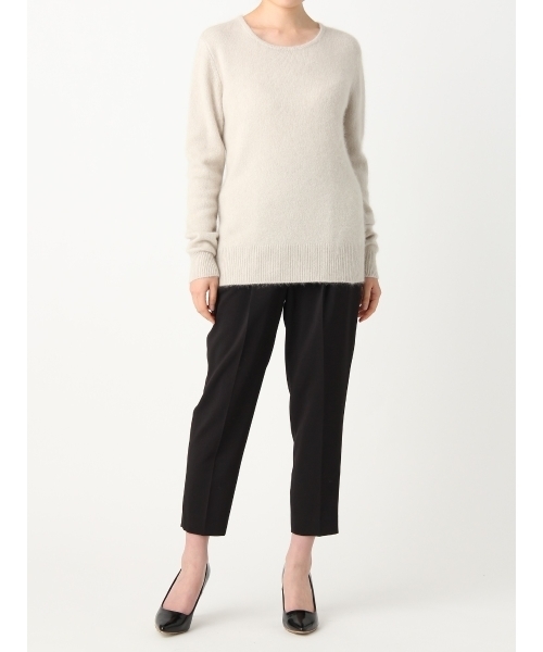 LAGUNAMOON（ラグナムーン）の「ラクーンmix Simpleニットプルオーバー（ニット/セーター・レディース・ピンク/ネイビー/ライトグレー・FREE）」の10枚目の写真