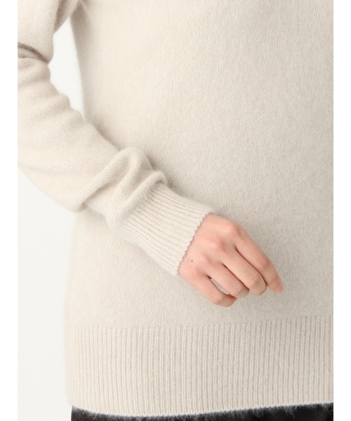 LAGUNAMOON（ラグナムーン）の「ラクーンmix Simpleニットプルオーバー（ニット/セーター・レディース・ピンク/ネイビー/ライトグレー・FREE）」の5枚目の写真