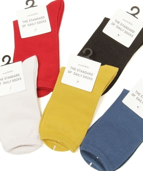 studio CLIP（スタディオクリップ）の「ベーシックカラーソックス（ソックス/靴下・レディース・ブルー/ブラック/レッド/ホワイト/イエロー/グリーン・FREE）」の9枚目の写真