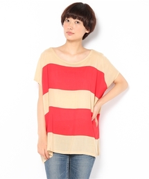 NANO universe | FF バイカラーレーヨンP/O(Tシャツ/カットソー)