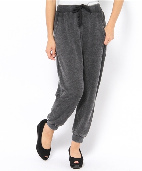 WEGO（ウィゴー）の「ピグメント加工スウェットパンツ（その他パンツ・レディース・ブラック/ネイビー・FREE）」の11枚目の写真