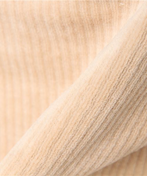 earth music&ecology(アースミュージックアンドエコロジー)の「・Vネック抜け衿プルオーバー(Tシャツ/カットソー・レディース・ブラック/ベージュ/グレー/ピンクベージュ・FREE)」の9枚目の写真