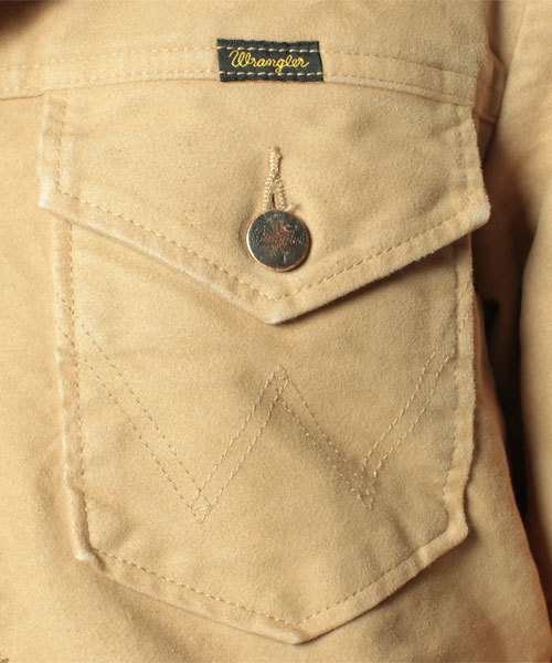 NANO universe(ナノユニバース)の「Wrangler(ラングラー)/ Wrangler別注ランチコート(ブルゾン・メンズ・ブラック/グレー/ベージュ/ピンク・MEDIUM/LARGE)」の11枚目の写真