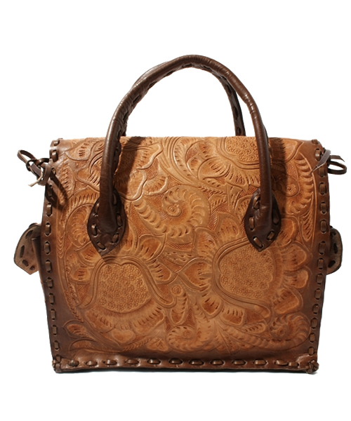 GRACE CONTINENTAL（グレースコンチネンタル）の「グラデカービングバッグ小（トートバッグ・レディース・ブラウン・ﾌﾘ-）」の10枚目の写真