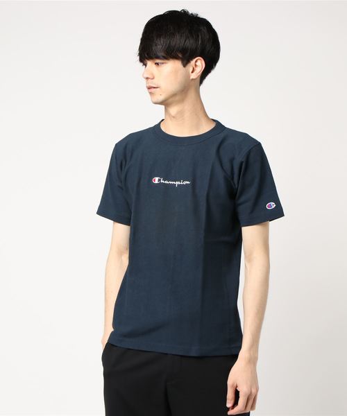 Champion（チャンピオン）の「ロゴ刺繍リバースウィーブTシャツ