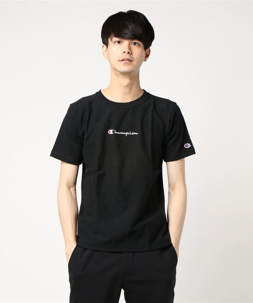 Champion（チャンピオン）の「ロゴ刺繍リバースウィーブTシャツ