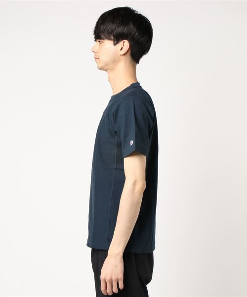 Champion（チャンピオン）の「ロゴ刺繍リバースウィーブTシャツ