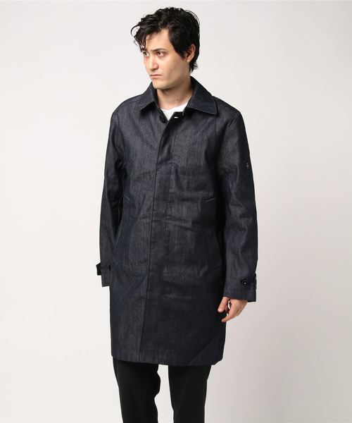 G-STAR（ジースター）の「Deline Mac Trench（トレンチコート・メンズ・ダークインディゴブルー・SMALL/MEDIUM/LARGE/X-SMALL）」の2枚目の写真