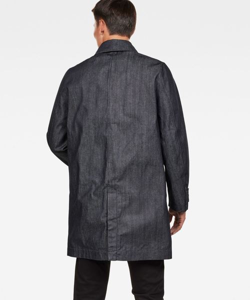 G-STAR（ジースター）の「Deline Mac Trench（トレンチコート・メンズ・ダークインディゴブルー・SMALL/MEDIUM/LARGE/X-SMALL）」の8枚目の写真