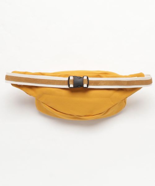 GREEN BOWL(グリーンボウル)の「GREEN BOWL Canvas × Suede Waist Bag/グリーンボウル キャンバス スウェード ウェスト バッグ(ボディバッグ/ウエストポーチ・メンズ・スミクロ/ブラウン/ベージュ/グリーン/ネイビー/マスタード/ボルドー/オレンジ・FREE)」の10枚目の写真