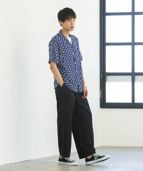 WEGO（ウィゴー）の「WEGO/総柄開襟シャツ（シャツ/ブラウス・メンズ・その他1/その他2/その他3/その他4/その他5/その他6/その他7/その他8/その他11/その他9/その他10/その他12・MEDIUM/LARGE）」の15枚目の写真