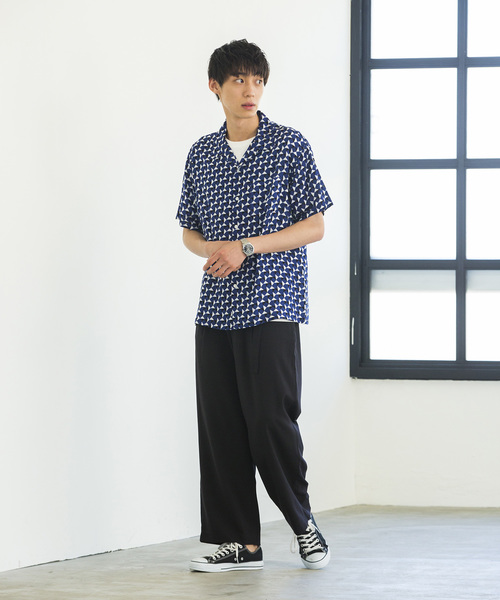 WEGO（ウィゴー）の「WEGO/総柄開襟シャツ（シャツ/ブラウス・メンズ・その他1/その他2/その他3/その他4/その他5/その他6/その他7/その他8/その他11/その他9/その他10/その他12・MEDIUM/LARGE）」の16枚目の写真