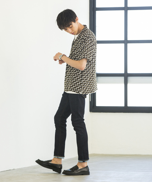 WEGO（ウィゴー）の「WEGO/総柄開襟シャツ（シャツ/ブラウス・メンズ・その他1/その他2/その他3/その他4/その他5/その他6/その他7/その他8/その他11/その他9/その他10/その他12・MEDIUM/LARGE）」の20枚目の写真