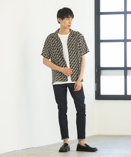 WEGO（ウィゴー）の「WEGO/総柄開襟シャツ（シャツ/ブラウス・メンズ・その他1/その他2/その他3/その他4/その他5/その他6/その他7/その他8/その他11/その他9/その他10/その他12・MEDIUM/LARGE）」の21枚目の写真