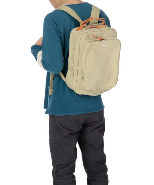 ラゲッジレーベル　Yoshida & Co. オリーブグリーンリュック ラゲッジレーベル Yoshida & Co. オリーブグリーンリュック