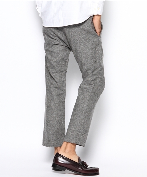 EDIFICE(エディフィス)の「◇モンマルトルネップウールパンツ(その他パンツ・メンズ・チャコールグレー/ネイビー・29/30/31/32/33)」の4枚目の写真