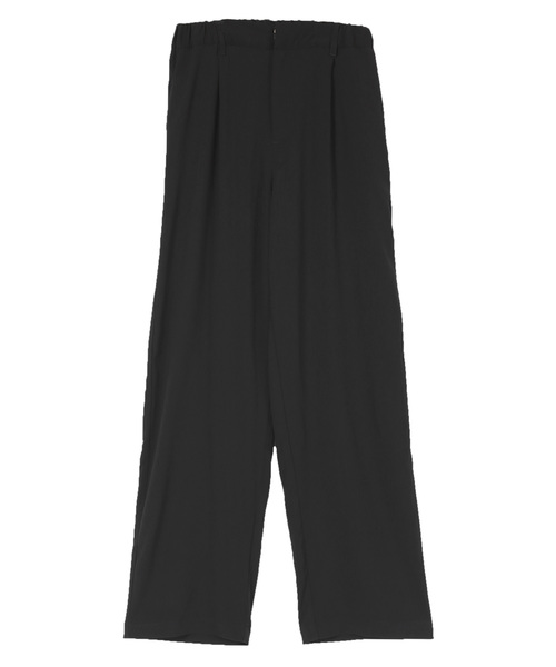 UR'S(ユアーズ)の「とろみフルレングスタックワイドパンツ(その他パンツ・レディース・ブラック/ベージュ/ネイビー/グレー・S/M/L)」の1枚目の写真