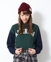 WEGO | WEGO/ワッペン切替スウェット(スウェット)