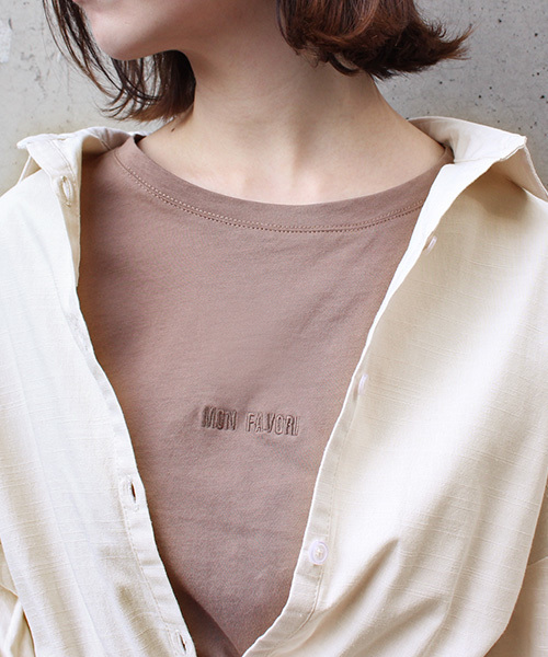 RANDA（ランダ）の「ブラウジングブラウス（シャツ/ブラウス・レディース・ブラウン/ブルー/クリーム・1/0）」の6枚目の写真