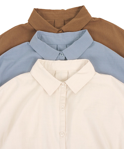 RANDA（ランダ）の「ブラウジングブラウス（シャツ/ブラウス・レディース・ブラウン/ブルー/クリーム・1/0）」の4枚目の写真