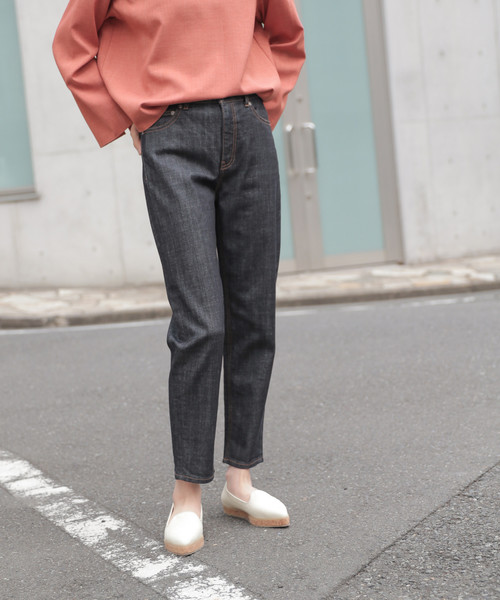 LAKOLE（ラコレ）の「ハイライズマムフィットデニム / LAKOLE（デニムパンツ・レディース・インディゴブルー/ダークブルー・SMALL/MEDIUM）」の17枚目の写真