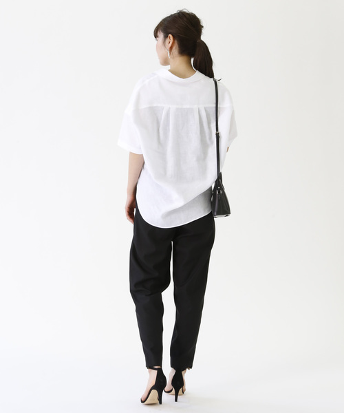 1er Arrondissement(プルミエアロンディスモン)の「ツイルバイオイージーパンツ(その他パンツ・レディース・ブラック/ベージュ・38/36)」の5枚目の写真