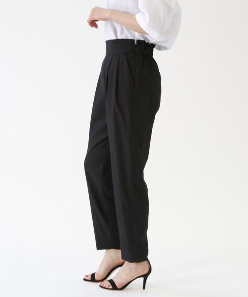 1er Arrondissement(プルミエアロンディスモン)の「ツイルバイオイージーパンツ(その他パンツ・レディース・ブラック/ベージュ・38/36)」の8枚目の写真