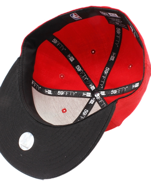 BEAMS（ビームス）の「NEW ERA×BEAMS / 別注 BIG LOGO 59FIFTY（キャップ・メンズ・ブラック/レッド/ネイビー・7 1/2/7 3/8）」の9枚目の写真