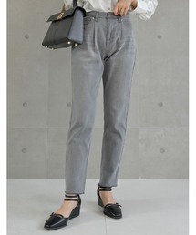 Re:EDIT（リエディ）の「[大きいサイズ有]2TYPEリサイクルハイウエストテーパードデニムパンツ（デニムパンツ）」