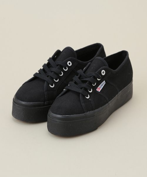 SUPERGA（スペルガ）の「■■(SUPERGA) 3790 ACOTW LINEA UP&DOWN ローカットスニーカー（スニーカー・レディース・ホワイト/ブラック/ライム/ネイビー/ローズ・35/36/38/37）」の3枚目の写真