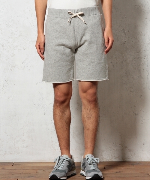 green label relaxing（グリーンレーベルリラクシング）の「URAKE SWEAT ショートパンツ（その他パンツ・メンズ・グレー/ネイビー・LARGE/SMALL/MEDIUM）」の3枚目の写真