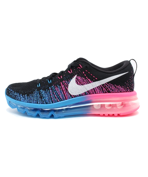 NIKE（ナイキ）の「ナイキ ウィメンズ フライニット エアマックス NIKE WMNS FLYKNIT MAX 620659-002（スニーカー・レディース・ブラック・23.5cm/24.5cm/23cm/24cm）」の2枚目の写真