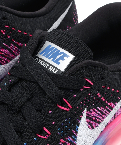 NIKE（ナイキ）の「ナイキ ウィメンズ フライニット エアマックス NIKE WMNS FLYKNIT MAX 620659-002（スニーカー・レディース・ブラック・23.5cm/24.5cm/23cm/24cm）」の6枚目の写真