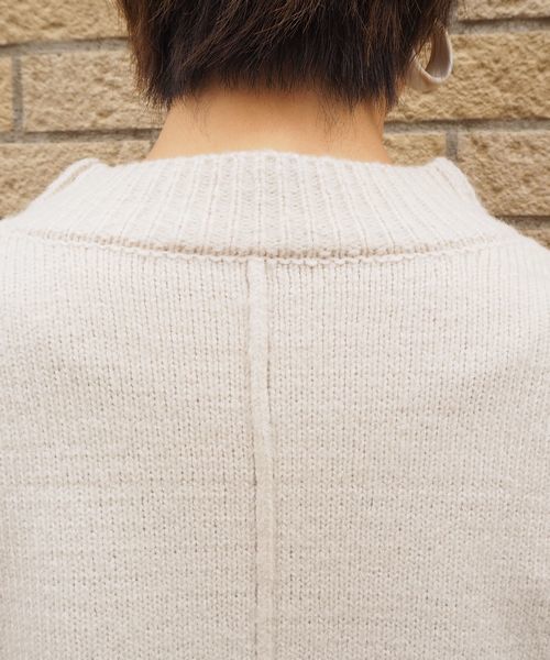tiptop（ティップトップ）の「<pocket>【ZOZO限定アイテム】バックスリットハイネックニット（ニット/セーター・レディース・ブラック/ベージュ/ブラウン/アイボリー・FREE）」の16枚目の写真