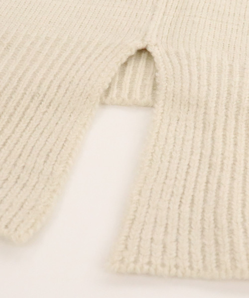tiptop（ティップトップ）の「<pocket>【ZOZO限定アイテム】バックスリットハイネックニット（ニット/セーター・レディース・ブラック/ベージュ/ブラウン/アイボリー・FREE）」の21枚目の写真