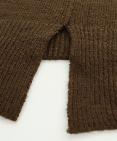 tiptop（ティップトップ）の「<pocket>【ZOZO限定アイテム】バックスリットハイネックニット（ニット/セーター・レディース・ブラック/ベージュ/ブラウン/アイボリー・FREE）」の19枚目の写真