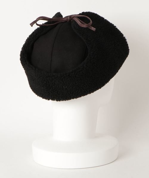 Dickies（ディッキーズ）の「WEGO/Dickiesボンバーキャップ（キャップ・レディース・カーキ/ブラック・FREE）」の3枚目の写真