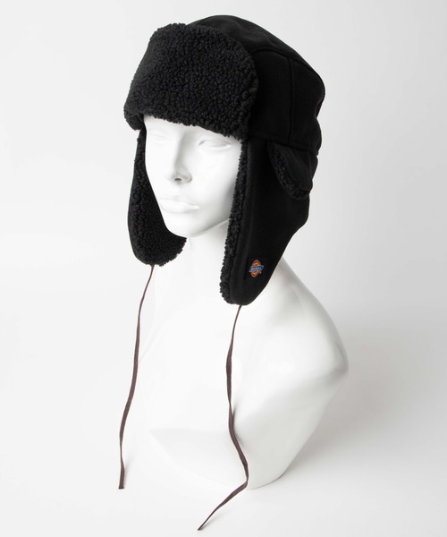 Dickies（ディッキーズ）の「WEGO/Dickiesボンバーキャップ（キャップ・レディース・カーキ/ブラック・FREE）」の7枚目の写真