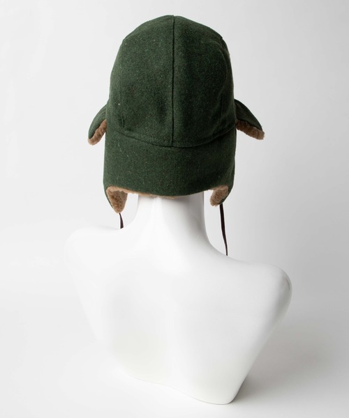 Dickies（ディッキーズ）の「WEGO/Dickiesボンバーキャップ（キャップ・レディース・カーキ/ブラック・FREE）」の9枚目の写真