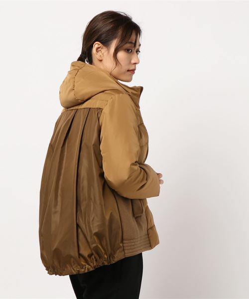 美品✨　MARECHAL TERRE マルシャルテル　フーテッドダウンジャケット MARECHAL TERRE（マルシャルテル）の「フーデッドダウンジャケット