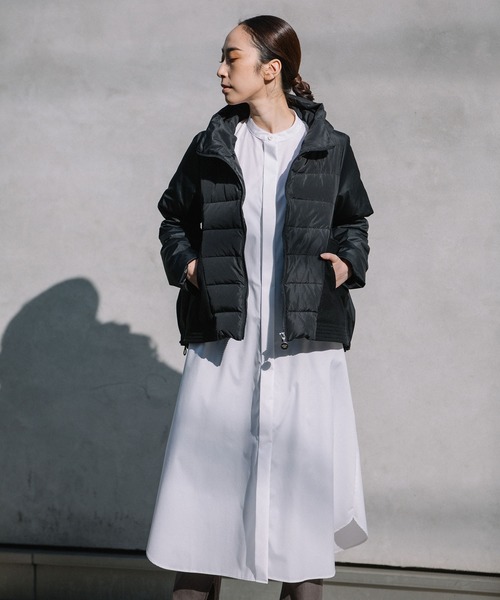 MARECHAL TERRE（マルシャルテル）の「フーデッドダウンジャケット