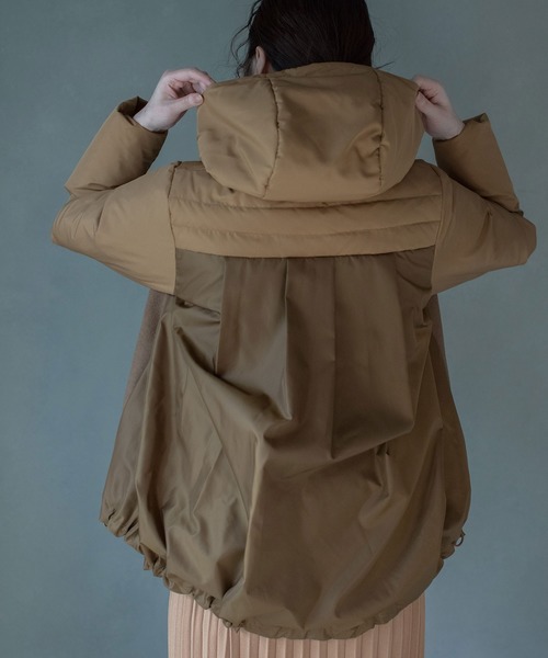 MARECHAL TERRE（マルシャルテル）の「フーデッドダウンジャケット