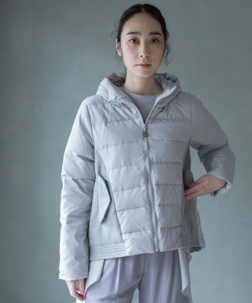 MARECHAL TERRE（マルシャルテル）の「フーデッドダウンジャケット