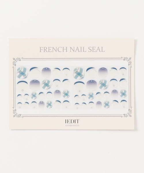 IEDIT（イディット）の「ＩＥＤＩＴ　どんなつめでもＯＫ！フレンチデザインのネイルシール（ネイルシール/ネイルチップ・レディース・ボルドー/その他2/その他3/その他4/パープル/ピンク/その他1/パープル系その他/ライトブルー/ピンク系その他/その他9/その他10/その他8/その他6/その他5/その他7・ONE SIZE）」の13枚目の写真