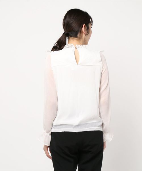 axes femme（アクシーズファム）の「レーシープルオーバー（T
