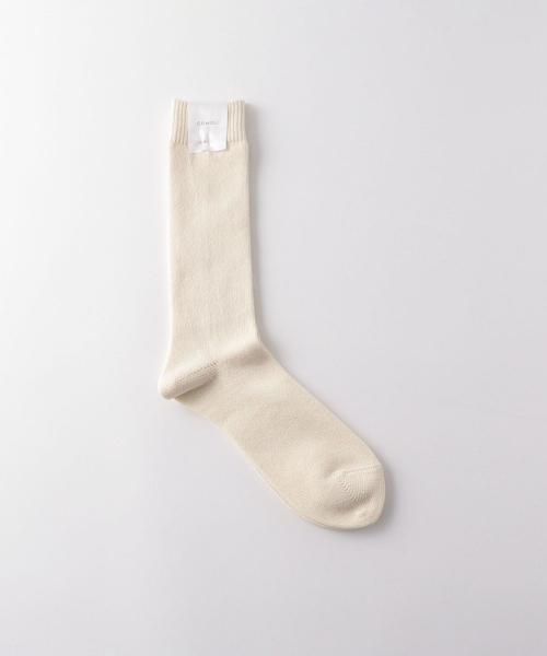 Steven Alan(スティーブンアラン)の「<COMOLI> SOCKS/ソックス □□(ソックス/靴下・メンズ・ブラック/ナチュラル・FREE)」の2枚目の写真