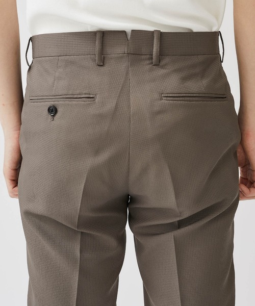 STUDIOUS（ステュディオス）の「【STUDIOUS】AIR LIKE タイトテーパードイージースラックス（スラックス・メンズ・ブラック/アッシュブラウン/ネイビー/カーキ・1/2/3）」の16枚目の写真