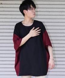配色ドルマンビッグTシャツ