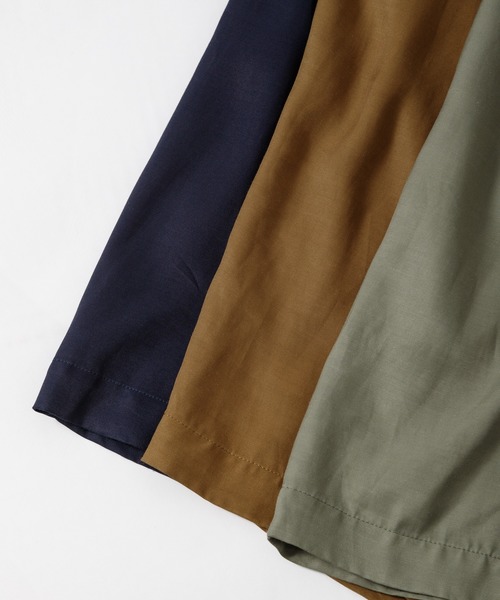 ADAM ET ROPE'(アダムエロペ)の「〈WEB・一部店舗限定〉とろみサテン ワイドテーパード イージーパンツ(その他パンツ・メンズ・ネイビー/カーキ/ブラウン系その他2・M/L)」の9枚目の写真