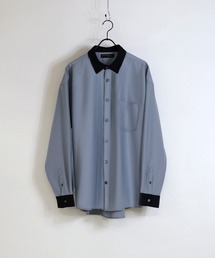 Confirm | 【ZOZOTOWN限定】Confirm / コンファーム TRクレリックLSビッグシャツ(シャツ/ブラウス)